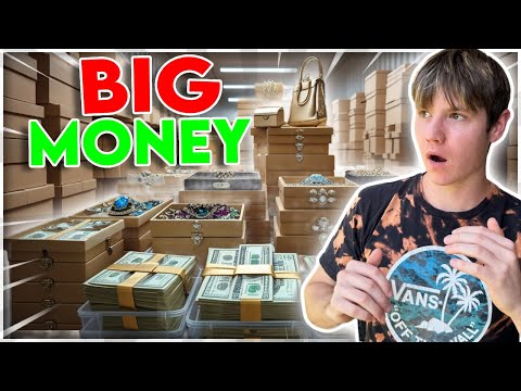 I BOUGHT A $3200 ABANDONED STORAGE UNIT IN THE RICHEST CITY...