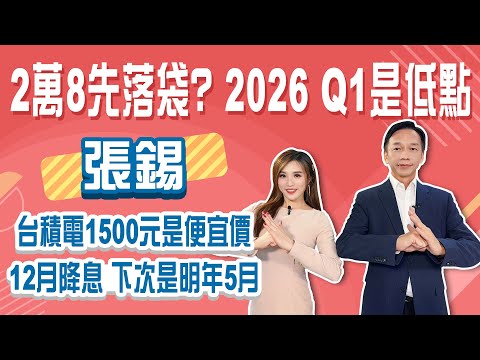 2026台積電1500元是便宜價！降息股市卻創高拉回 免驚！未來5年都是多頭！第一季是低點 先蹲後跳攻3萬3！│Stay Rich│俞璘 ft. #張錫│20251211