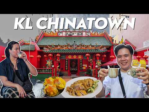This is Kuala Lumpur’s Chinatown! | 24 Hrs Exploring Petaling Street Market + Street Food Tour
