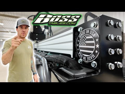 This BOSS Plasma Table Makes My Old One Look Like a Toy...