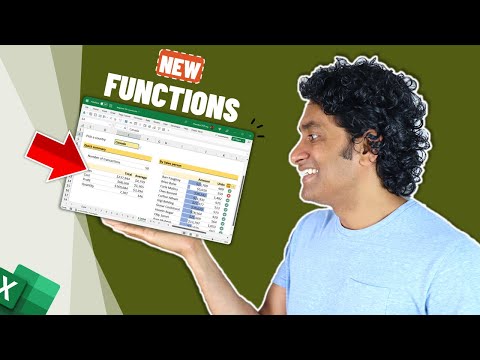 Learn about the *NEW* Dynamic Array Functions in Excel (Filter, Sort, Unique etc.)