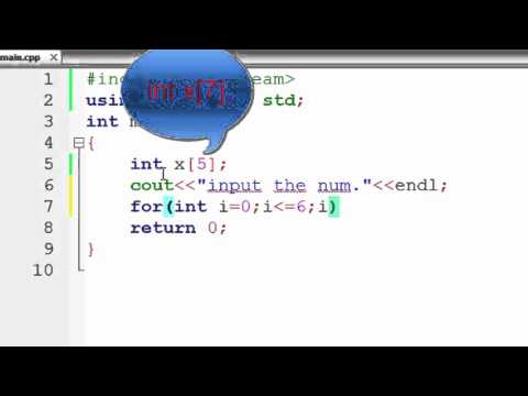 13- امثلة متنوعة حول المصفوفات بلغة c++