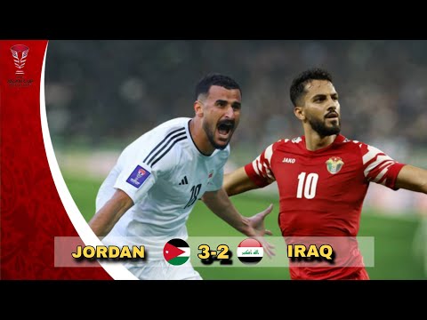 الاردن - العراق 3-2 ثمن نهائي كأس اسيا 2023 مباراة عربية خالصة 🔥🔥 تعليق رؤوف خليف جودة عالية 1080p