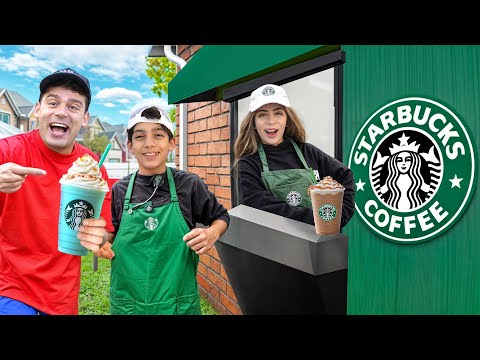 We made a Secret Starbucks Restaurant with Jason