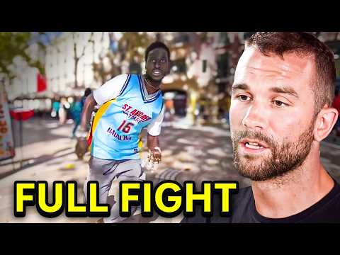 Charlie Veitch Bodyguard FRED vs Street Scammers..