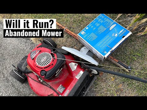 Pushed to the Curb - Neglected Craftsman Lawnmower