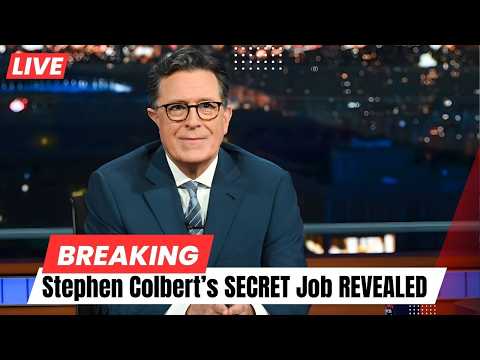 Stephen Colbert’s Shocking New Job Announced Before Show Finale