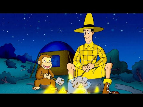 Curious George Goes Camping! ๐ต Curious George | Animal Friends