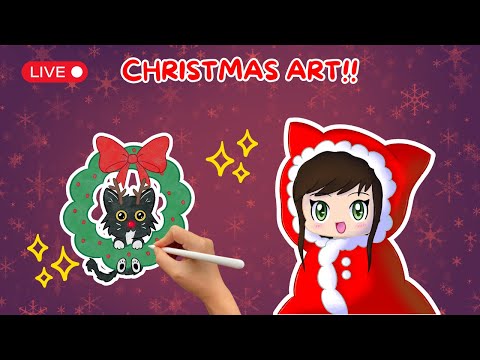 Making Christmas Art Because It’s December [LIVE]