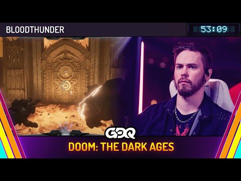 DOOM: The Dark Ages by BloodThunder  in 53:09 - Summer Games Done Quick 2025