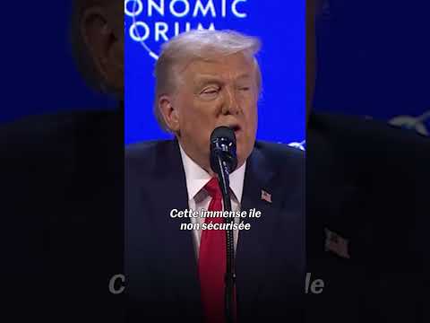 Donald Trump demande « un bout de glace » en échange de la paix mondiale