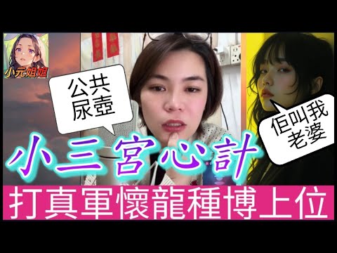 小三宮心計,打真軍懷龍種 博上位,正印連咪反擊戰,怒罵🐷精 公共尿壺🤣 #小元姐姐 #廣東話 #小元情感分享 #小圓感情分享