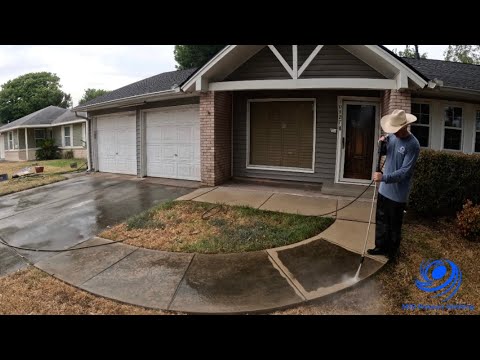 They DEMANDED Her To Wash Her EXTREMELY DIRTY Driveway