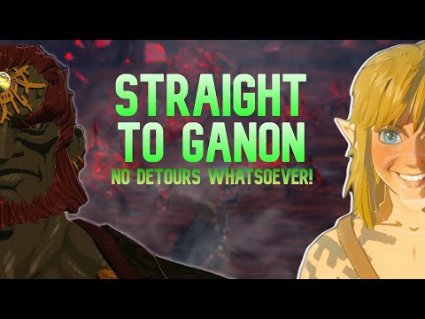 Going straight to Ganon in Zelda Tears of the Kingdom