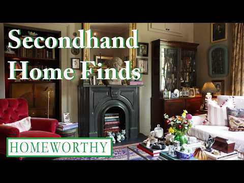 THRIFTED INTERIOR DESIGN | Inside Homes with Amazing Secondhand Finds & Collected Treasures