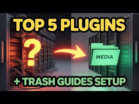 Unraid Zero to Hero #2: TOP 5 Plugins You MUST Install + TRaSH Guides