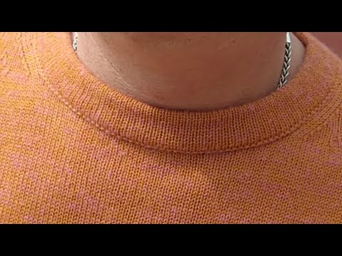 The front neckline, the easiest way, on a knitting machine. A follow-up to the previous video.