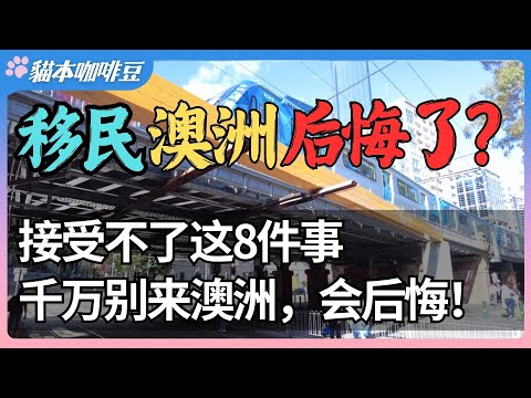 移民澳洲后悔的人越来越多？受不了这8件事，千万不要来澳洲，来了会后悔 | 这些现实问题可能让你后悔一辈子 | 澳洲与新西兰的移民生活深度分享 | 猫本咖啡豆