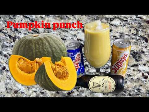 Jamaican Pumpkin Punch | Rich, Creamy & Full of Island Energy!