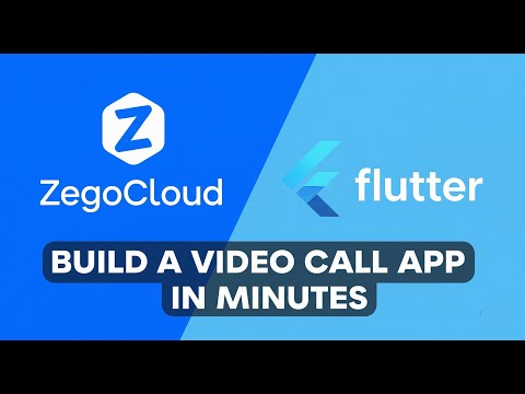 Build a Flutter Video Call App in Minutes with ZEGOCLOUD | Step-by-Step Tutorial
