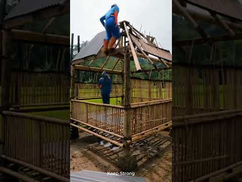 Timeskip in building a house in a short time #timeskip #Keepstrong #lifejourney