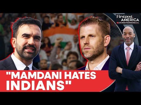 "Hates Indian Population," Trump's Son Attacks NYC Mayor-Elect Zohran Mamdani | Firstpost America