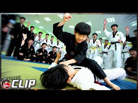 Lin Qiunan vs School Bully in Dojo Battle! 3 Moves to Earn Respect!【ENG SUB】Kung Fu Boys