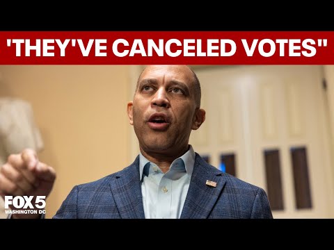 FULL: Hakeem Jeffries calls out Republicans in the House as government shutdown drags on