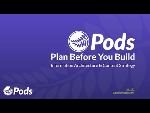 Plan Before You Build: Information Architecture & Content Strategy