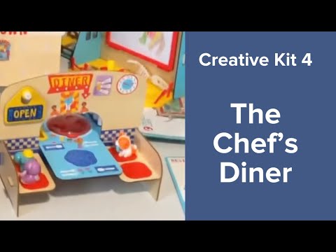 Crunch Labs Creative Kit #4 is a CHEF'S DINER! #markrober #crunchlabs