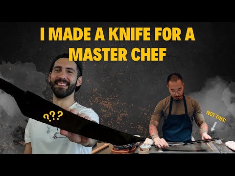 Does a Master Chef Approve the Knife I made him?