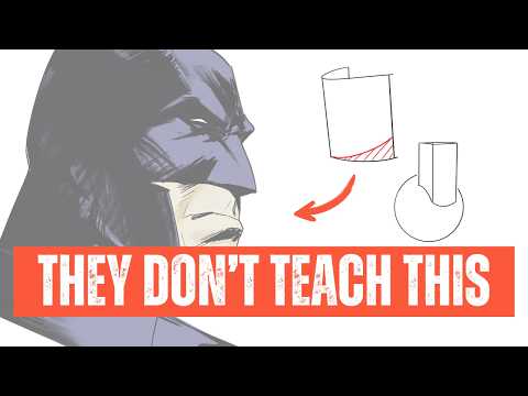 2 Drawing Techniques that BLOW YOUR MIND [Batman from Imagination for Beginners]