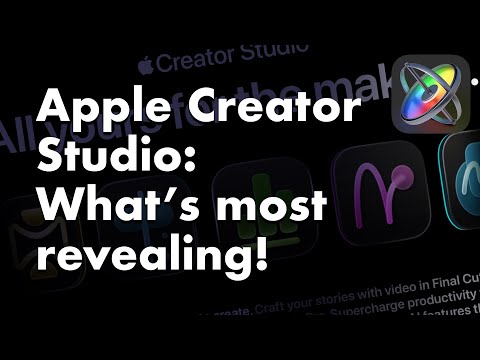 What's Most Revealing about Apple’s Creator Studio