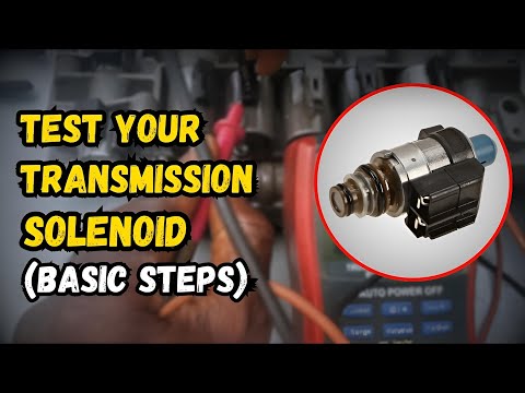 How to Test a Transmission Solenoid (basic steps)