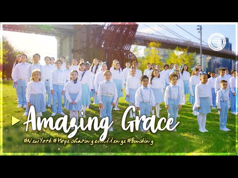 [Special] Amazing Grace - Busking along the Hudson River in NYC | Church of God