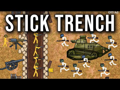 Stickman Trenches Is Way More Intense Than I Expected!?!?