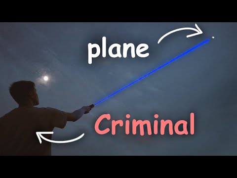 Why You Don't Shine Lasers at Aircraft