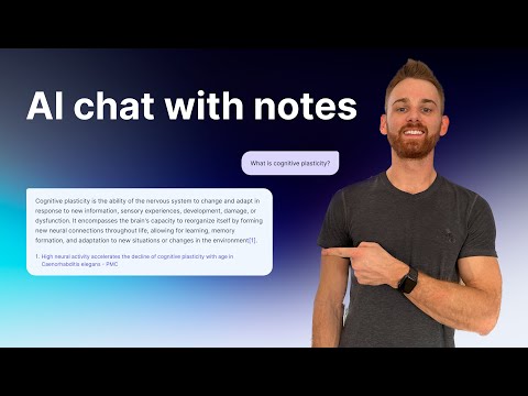 How to chat with your notes using AI