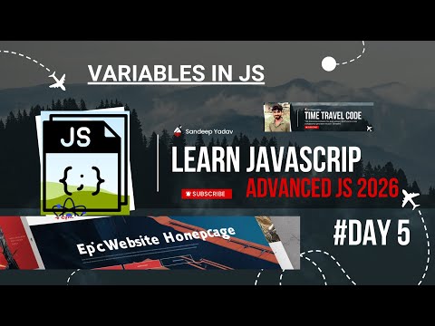 Variables in JavaScript Explained | let, var & const 🔥 | Advanced JS 2026 | Day 5
