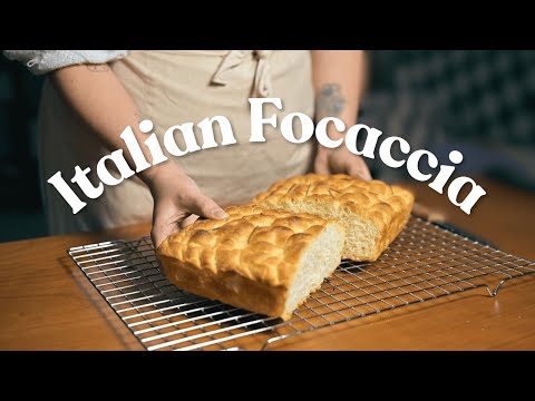 Soft, Tall & Fluffy Italian Focaccia (60% Hydration)