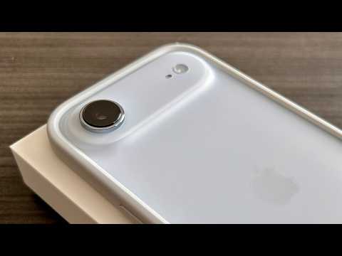 iPhone (17) Air Unboxing & Initial Impressions  - Sky Blue 256GB 