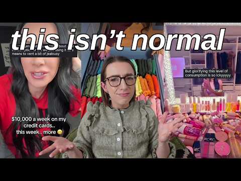 spending 10k a WEEK on credit cards isn't normal