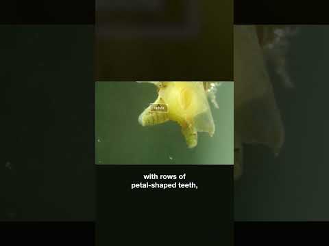 Watch This Sea Hare Slurp Up Algae From the Eelgrass | #DeepLook #Shorts