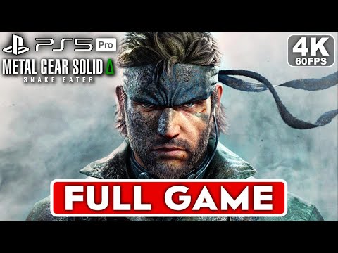 METAL GEAR SOLID DELTA SNAKE EATER Gameplay Walkthrough FULL GAME [4K 60FPS PS5] - No Commentary