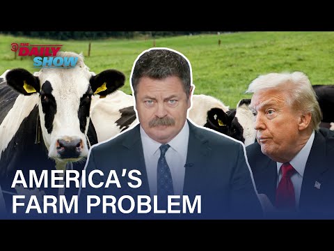 Nick Offerman: America's Small Farms Are Being Slaughtered by Corporations | The Daily Show