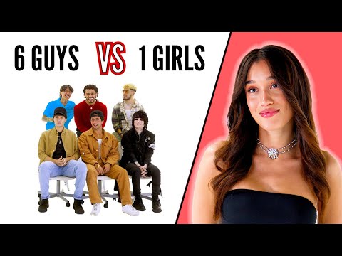 6 Guys Blind Dating 1 Girl