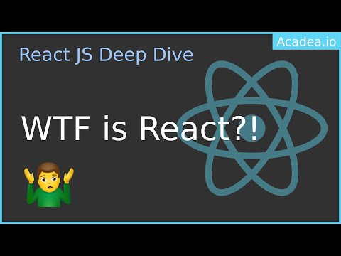 Ep1 - WTF is React? Introduction