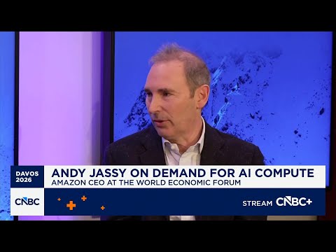 Amazon CEO Andy Jassy: 'Unprecedented' how much AI compute is being consumed right now