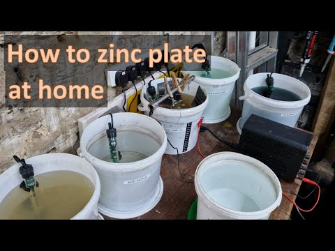 How to Zinc plate at home: A beginner's guide.
