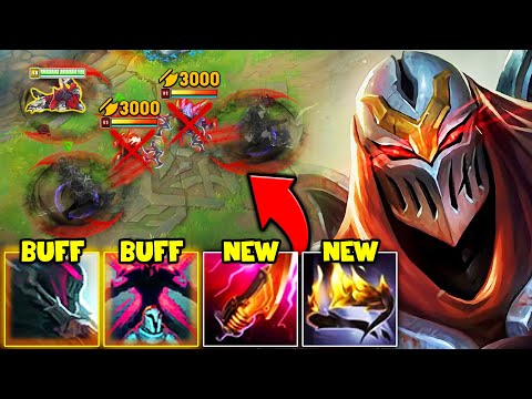 RIOT JUST OVER BUFFED ZED AND IT COMPLETELY BROKE HIM... (NEW ULTIMATE?)
